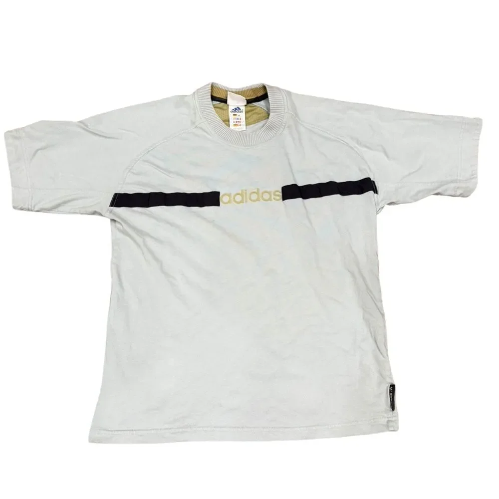 👕 Vintage-Style‎ Adidas Men’s Tee – Size M | Great Condition 💙💫